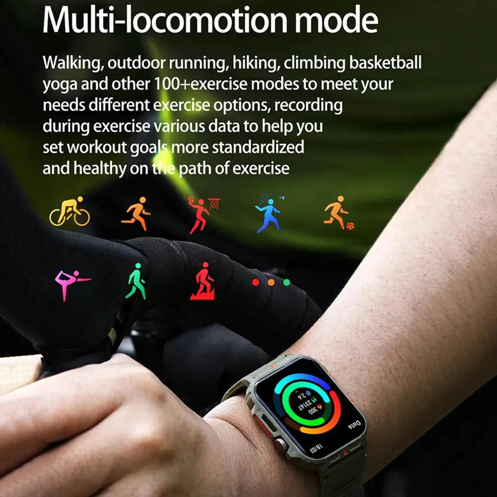 Men's Smartwatch With Fitness Tracking And Health Insights
