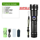 LED Flashlight with Power Bank for Camping Emergencies