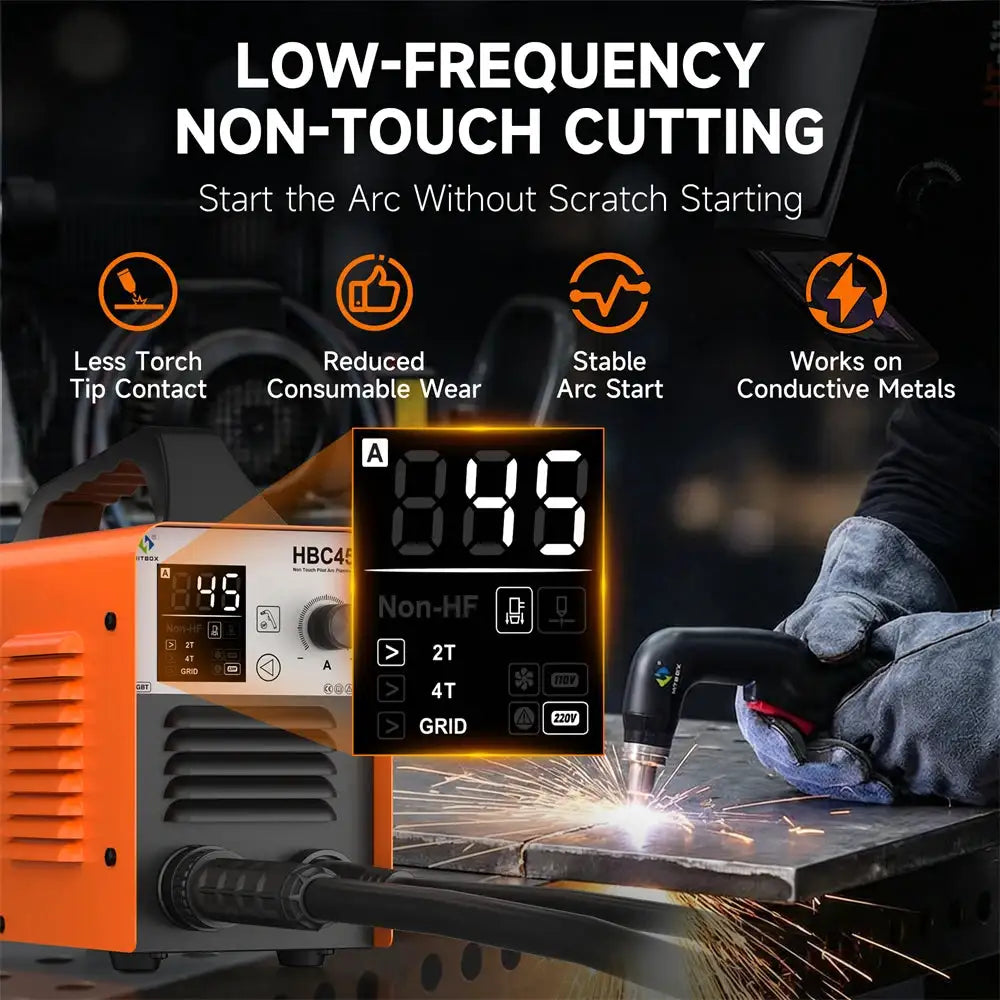 HITBOX Dual-Voltage Pilot-Arc Plasma Cutter — product view 5