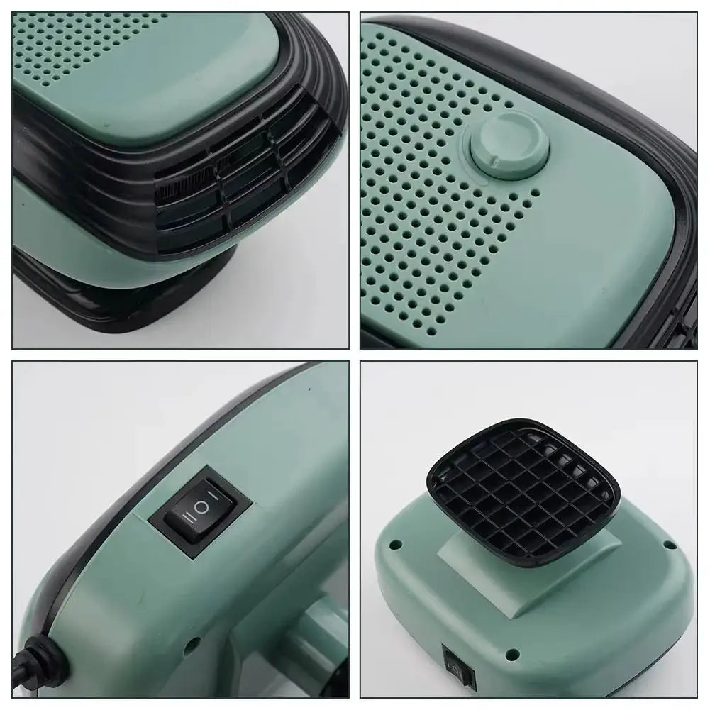 Car Winter Fast Heating 120W Electric Heated Fan Auto Windshield Defogging Heating Cooling Truck RV SUV Travel Camper Tools