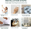 3D Brick Wall Stickers Easy Install