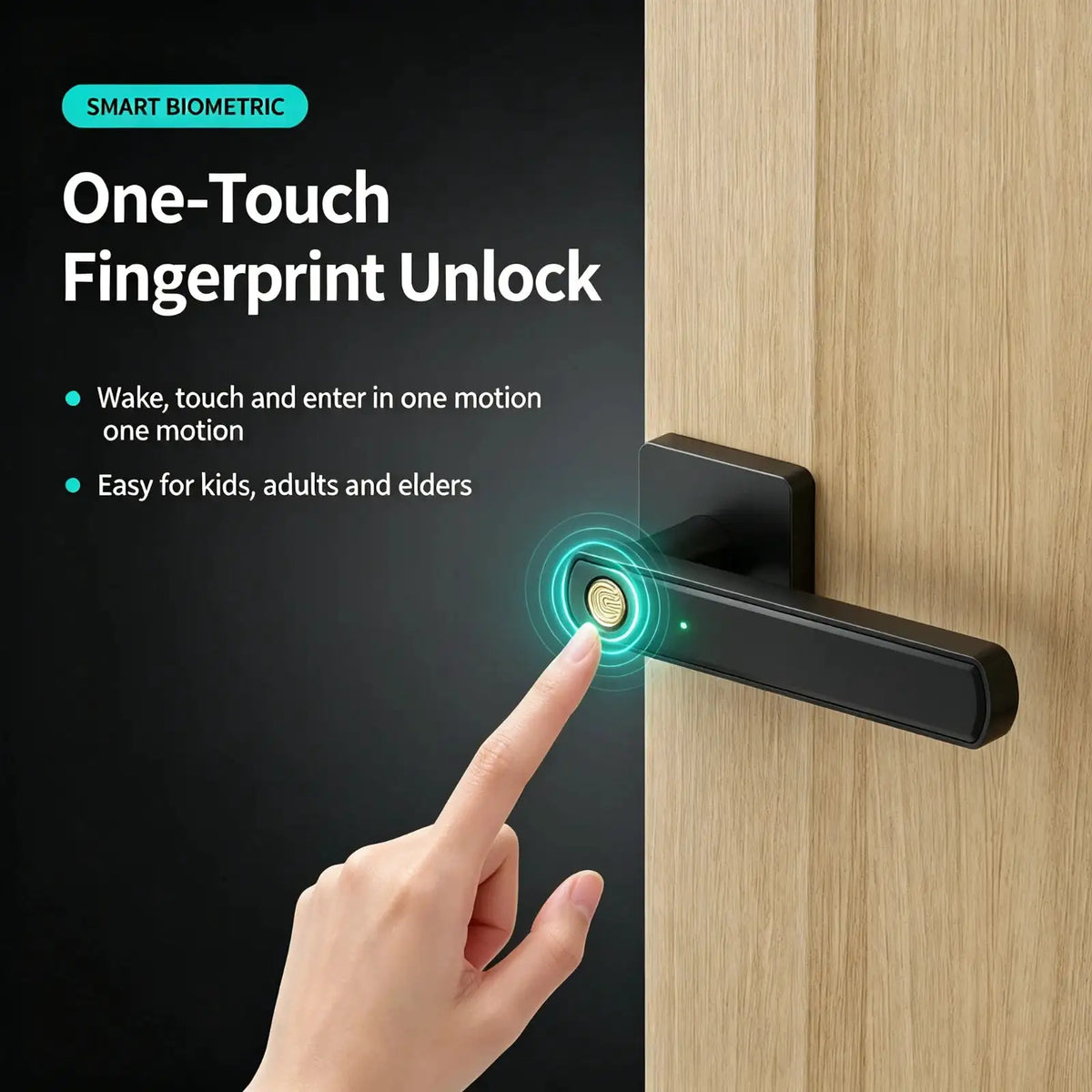 Smart Lock - Fingerprint Secure Keyless — product view 2