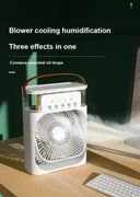 Portable Humidifier Fan Air Conditioners USB Electric Fan