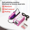 LINMANDA Professional Electric Nail Drill: Machine Set Portable