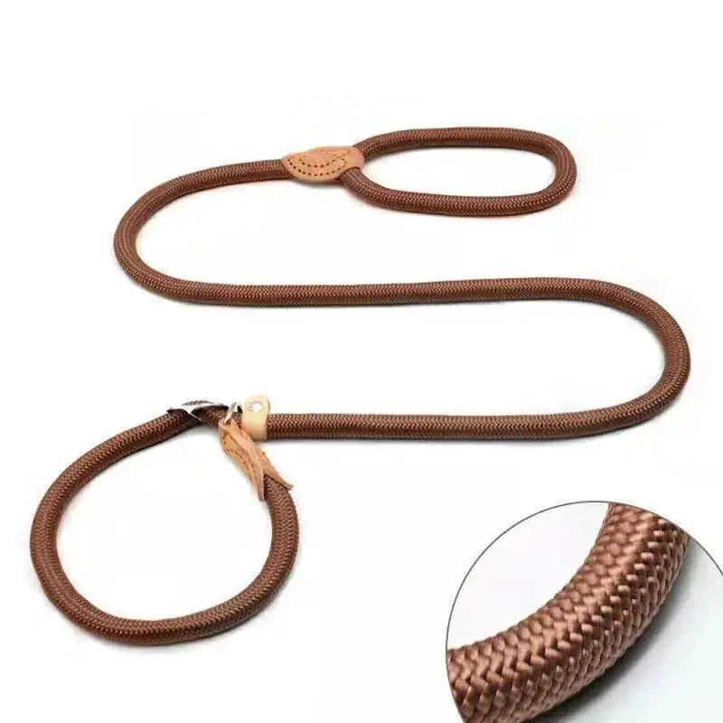 Heavy Duty Braided Rope Dog Training Leash For Medium Dogs