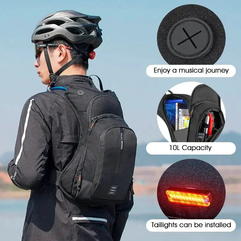 Ultralight 10L Cycling Hydration Backpack for Outdoor Use