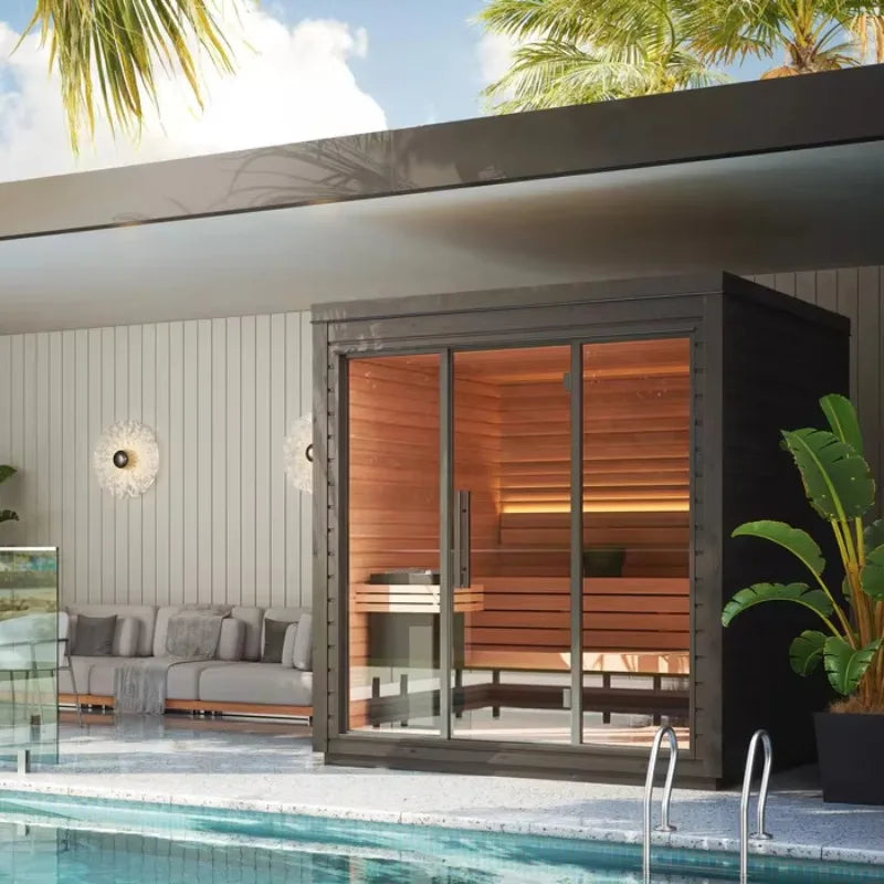 Outdoor Indoor Sauna Room