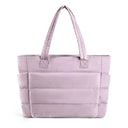 Puffy Tote Bag for Women Big Square Cotton Padded Purse