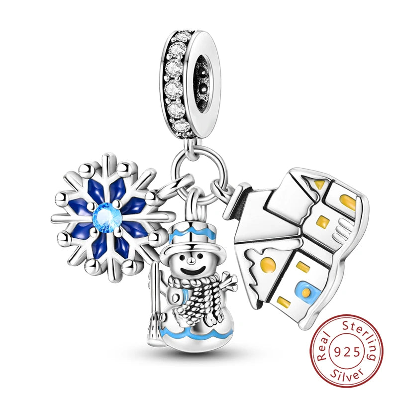 Winter Charm Bead Sterling Silver