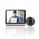 Yuezhe 3MP WiFi Peephole Doorbell Camera Night Vision Never Miss A Visitor