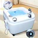 Electric Foot Spa Basin Salon Massager Footbath Spa Vibrating Whirlpool Care With Temperature Control & Shower Head