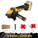 Effortless 20V Brushless Angle Grinder