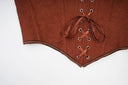 Vintage Gothic Lace-Up Corset Tank Top for Women