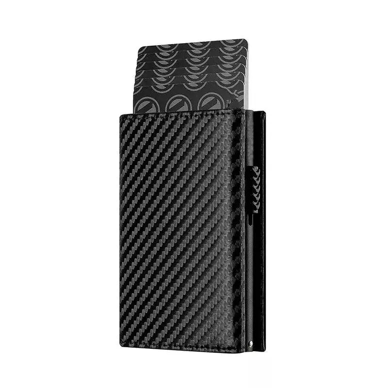 RFID Blocking Compact Bifold Wallet With Secure Protection