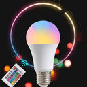 Smart RGB LED Bulb - Dimmable Remote Control