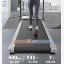 Dutrieux Foldable Quiet Electric Walking Pad Treadmill Home Gym