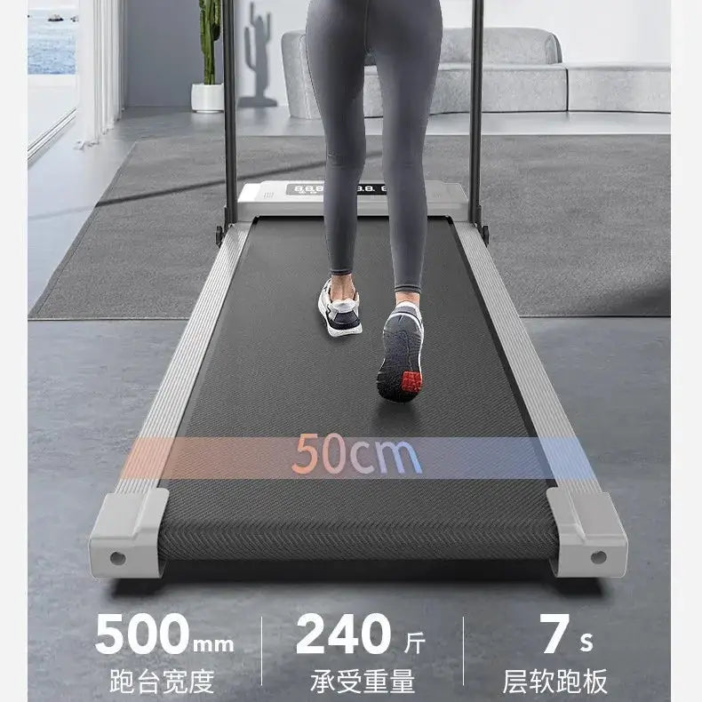 Fashion Electric Walking Pad Foldable Treadmill Fitness Training Running Machine Home Use Treadmills Mini Walking Machine