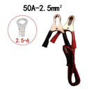 Heavy Gauge Car Battery Power Cable With Clamps