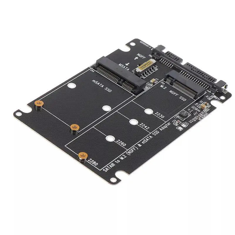SATA To M2 SSD Adapter Dual Drive Support Boost Performance