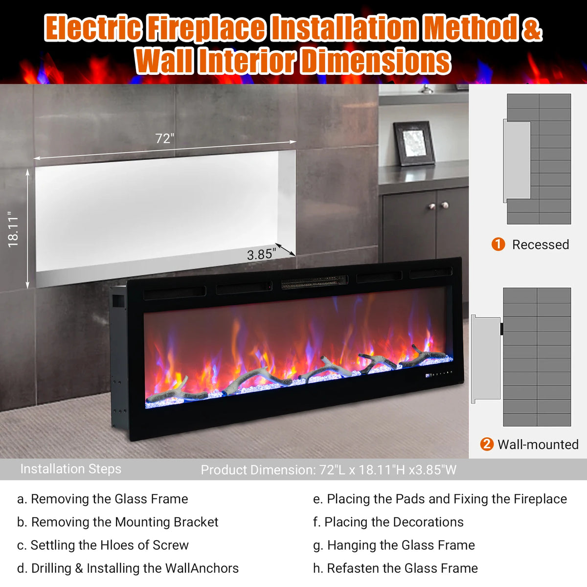 Electric Slim Space Heater