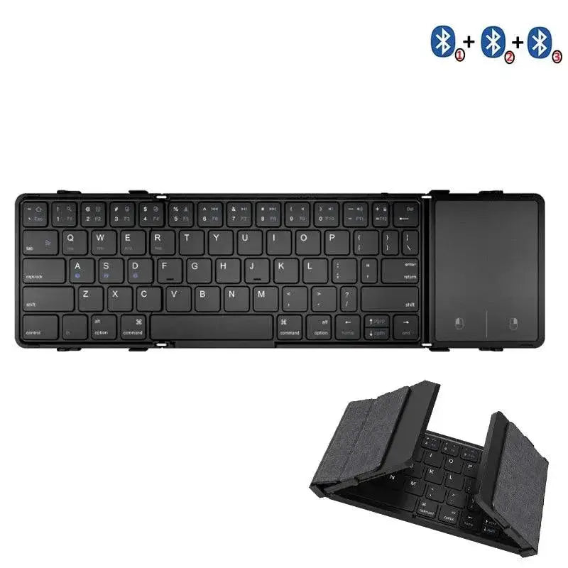 BOW Portable Bluetooth Keyboard Touchpad Wireless Freedom