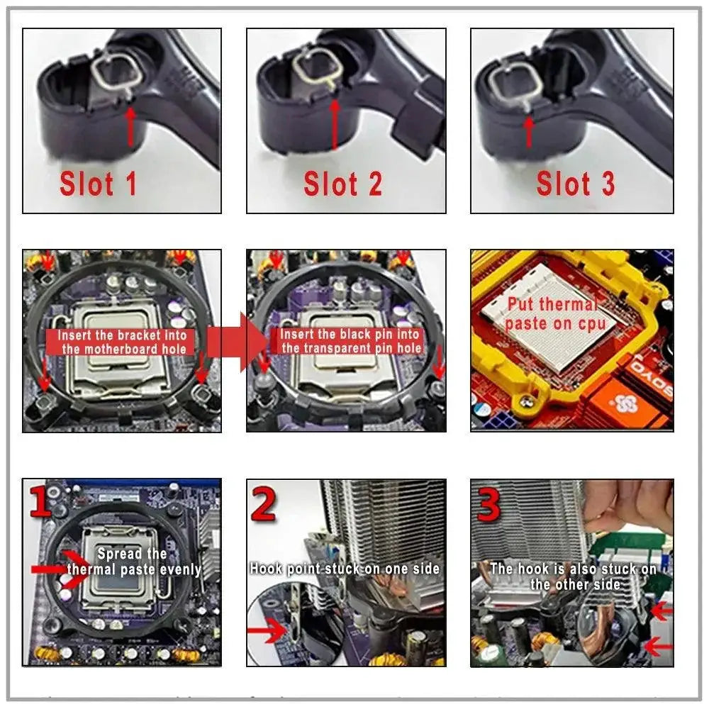 IWONGOU Rainbow RGB CPU Cooler Efficient Cooling Solution