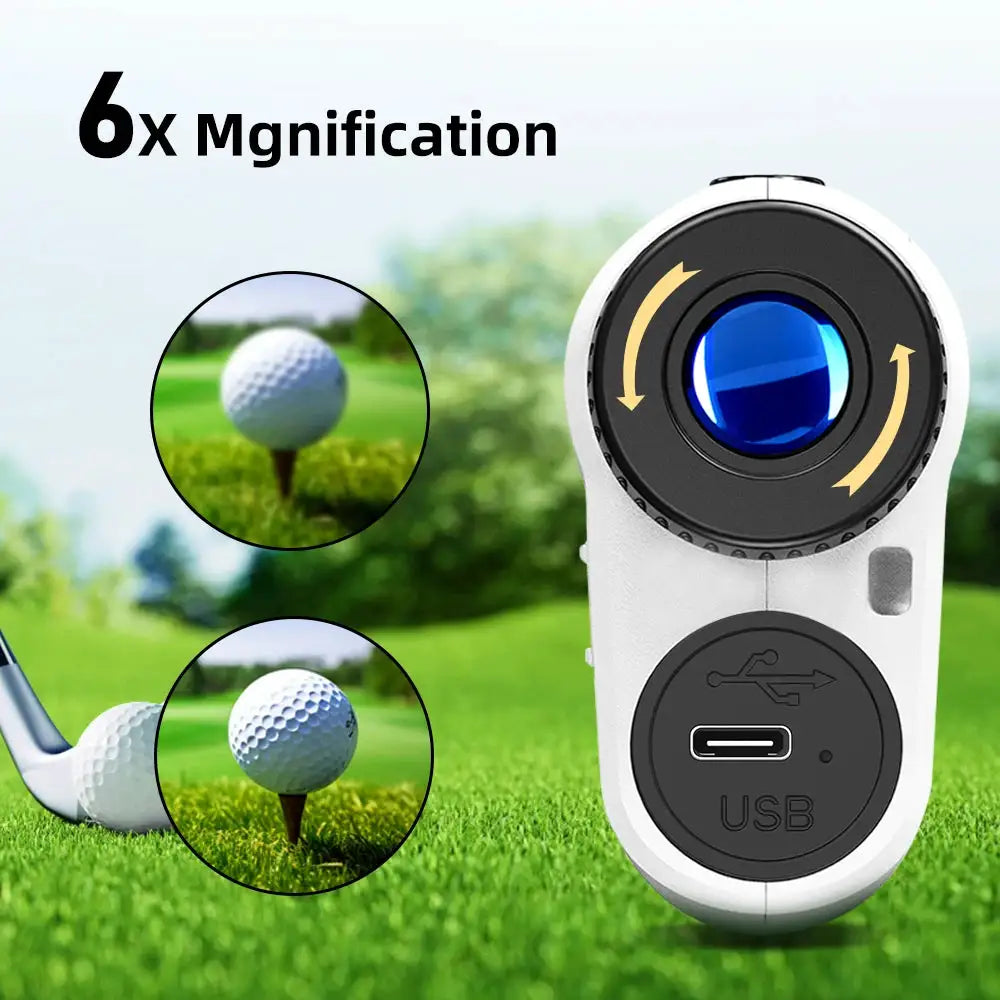 Revasri 6X Laser Golf Rangefinder