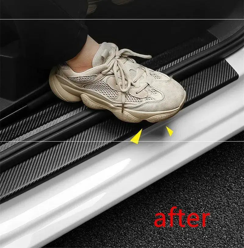 3D Carbon Fiber Car Protection Film Scratch Resistant Seal