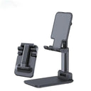 Metal Tablet Holder Stand Adjustable - Foldable Hands-Free Support