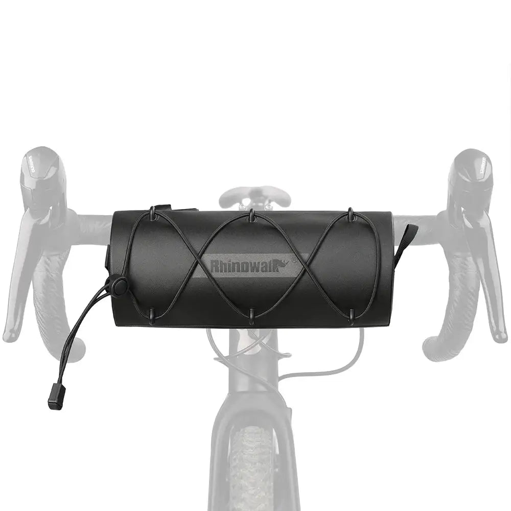 Rhinowalk Bike Handlebar Bag Waterproof Bicycle Frame Tube Bag Outdoor Travel Multifunctional Shoulder Bag Cycling Pannier Bag