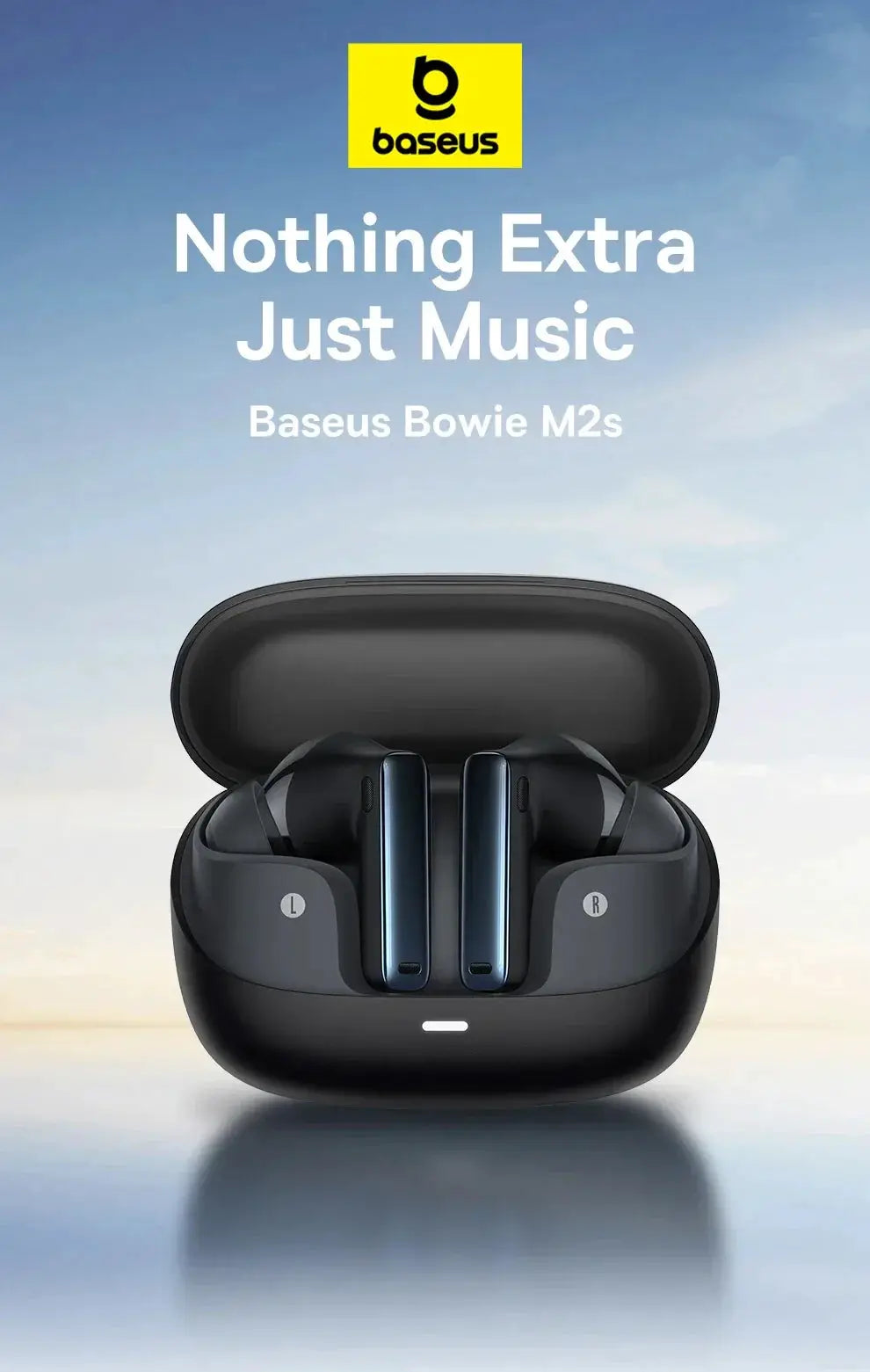 M2s ANC Earphone Bluetooth 5.3 Wireless Headphones
