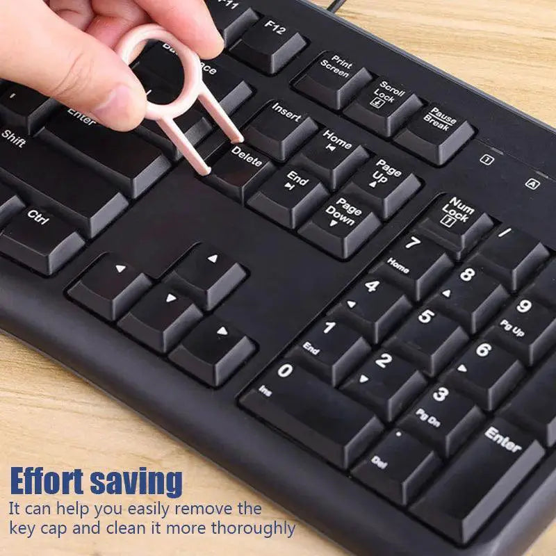 Tech Cleaning Kit For Keyboards And Earphones 7 In 1