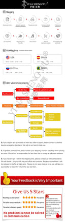 5-Piece Set of Elastic Resistance Bands for Strength Training