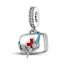 Red Color Series Charm Beads