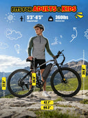 ESKUTE M200F Adult Electric Mountain Bike
