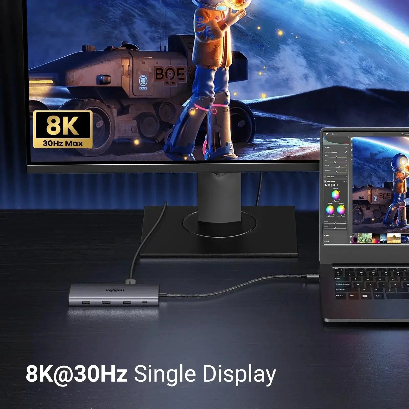 UGREEN 8K HDMI Adapter Dock For Ultimate Connectivity