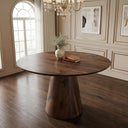 Wooden Round Dining Table