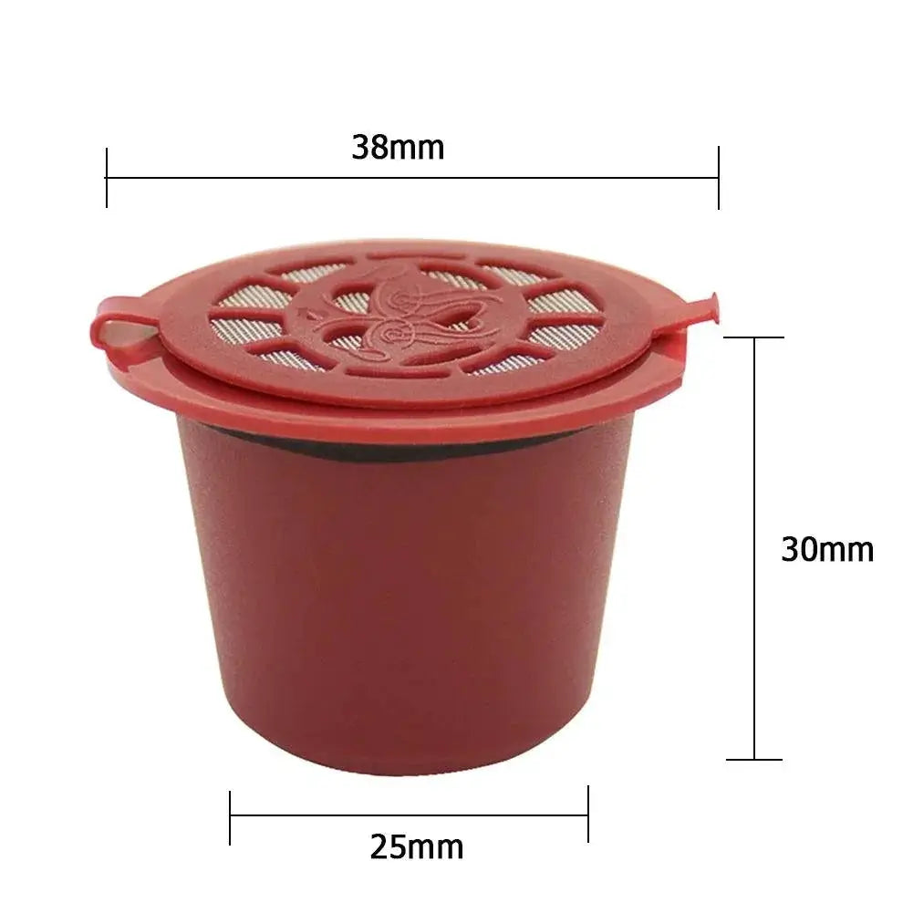 Refillable Reusable Coffee Capsule Filters 3 Pack Nespresso