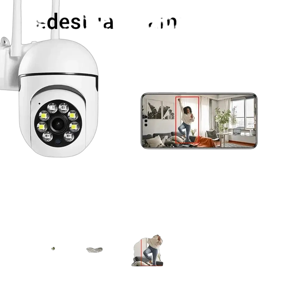OKam Pro Indoor 8MP WiFi IP Camera - Smart Tracking And 355 Degree Pan - stepyours.com