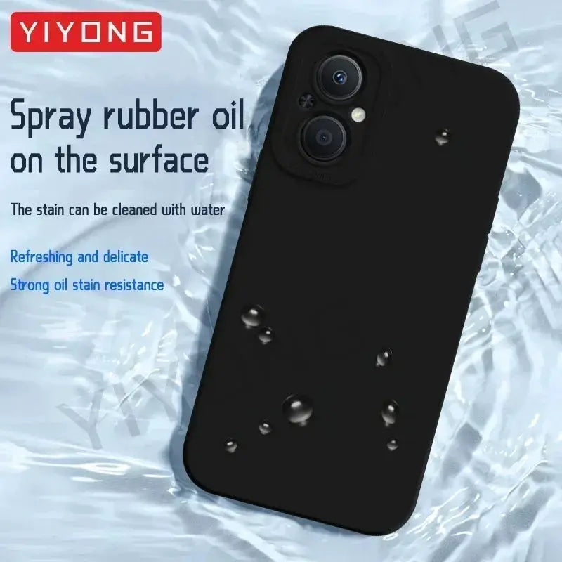 Reno8 Lite Case Yiyong Soft Silicone Shockproof Cover