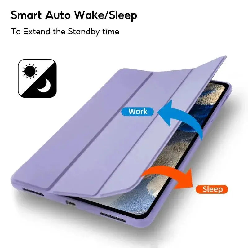 Stylish PU Leather Samsung Galaxy S6 Lite Tablet Case Cover