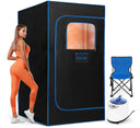Portable Steam Sauna: Sauna Box Tent 2.6L 9 Levels 2.6' x 5.9'