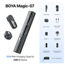 BOYA Magic Wireless Lavalier Microphone For IPhone Android Cameras And PCs Ultra