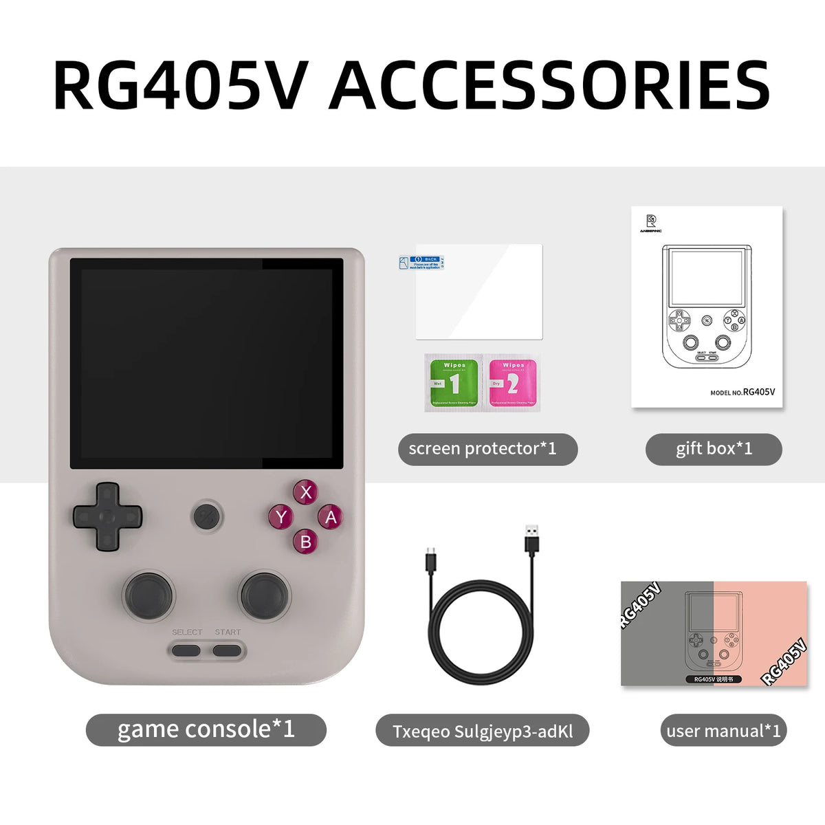 Anbernic Handheld Game Console ’’ IPS Touch Screen Android Unisoc — product view 10