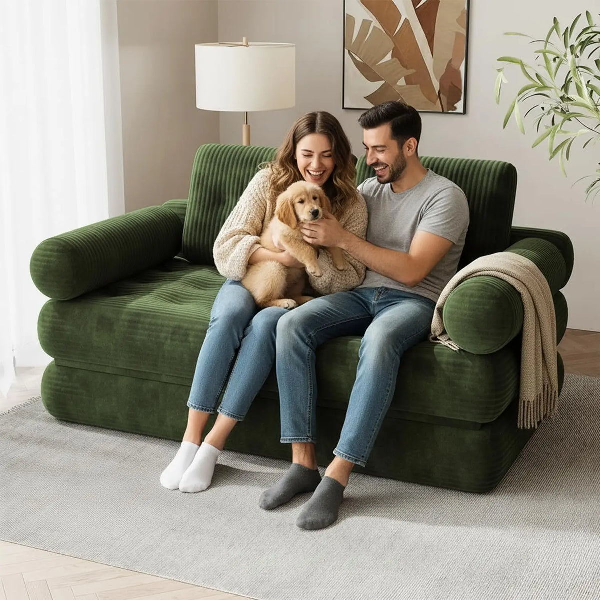 Foldable Living Room Sofa