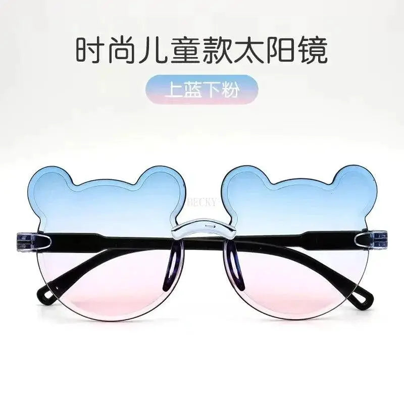 Cute Baby Bear Ears UV Protection Sunglasses for Kids