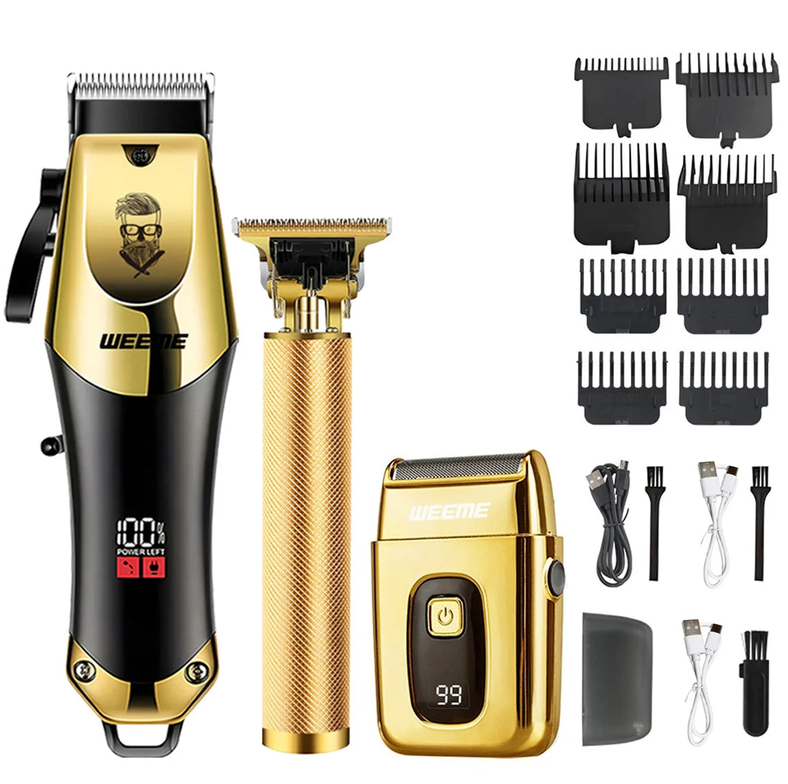 T9 Rechargeable Hair Clipper Kit