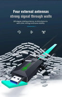 Dual Band USB WiFi Adapter for Gamers