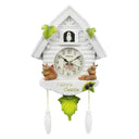 Cuckoo Clock Bird House Wall Decor Pendulum Alarm Watch Home