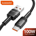 Toocki Fast Charging Cable Enhanced Data Transfer Efficiency